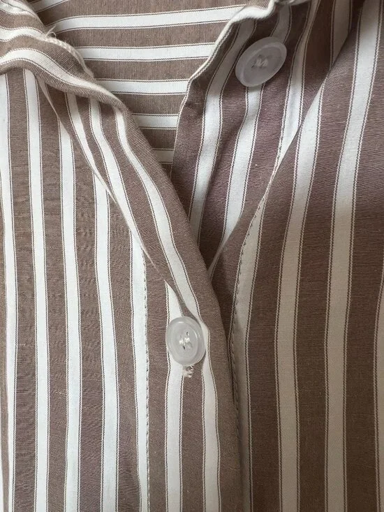 4th and Reckless, Casual Button Up Blouse, 1X - Picture 3 of 16